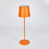 Belece Lámpara de mesa de exterior, Lámparas de mesa LED Naranja, 1 luz