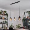 Hasvik Lámparas suspendidas, Lámparas colgantes Cromo, Negro, 3 luces