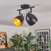 Bjedstrup Plafones, Spot techo Negro, 2 luces