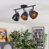 Bjedstrup Plafones, Spot techo Negro, 3 luces