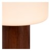 Lámparas Lucide KENAN Lámparas de mesa Madera oscura, 1 luz