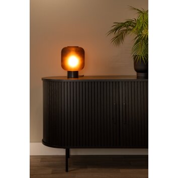 Lámparas Lucide ELOISE Lámparas de mesa Negro, 1 luz