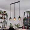 Hasvik Lámparas suspendidas, Lámparas colgantes Cromo, Negro, 3 luces