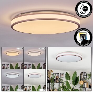 Anora Plafones LED Cobre, Blanca, 1 luz