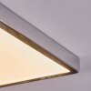 Finsrud Plafones, Panel LED Cromo, 1 luz