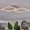 Binor Plafones LED Cromo, 1 luz