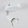 Gjedso Plafones, Spot techo LED Blanca, 1 luz