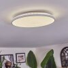 Borel Plafones LED Blanca, 1 luz