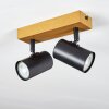 Gesteira Plafones, Spot techo Color madera, 2 luces