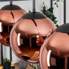 Gastor Lámparas suspendidas, Luminarias esféricas, Lámparas colgantes Color cobre, 3 luces