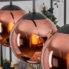 Gastor Lámparas suspendidas, Luminarias esféricas, Lámparas colgantes Color cobre, 3 luces