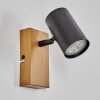 Gesteira Apliques, Spot de pared Color madera, 1 luz