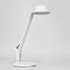 Falon Lámparas de escritorio, Lámparas de mesa, Lámpara lectura LED Blanca, 1 luz