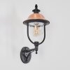 Gascon Aplique de exterior, Apliques Cobre, Negro, 1 luz