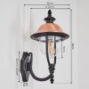 Gascon Aplique de exterior, Apliques Cobre, Negro, 1 luz