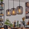 Bystrup Lámparas suspendidas, Lámparas colgantes Negro, 3 luces