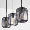 Bystrup Lámparas suspendidas, Lámparas colgantes Negro, 3 luces