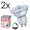 Lámparas Osram GU10 LED 4.5 Watt blanco neutro regulable 350 Lumen