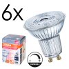 Lámparas Osram GU10 LED 4.5 Watt blanco neutro regulable 350 Lumen