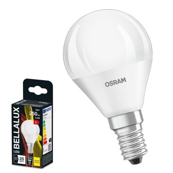 BELLALUX E14 LED 3.3 Watt blanco cálido 250 Lumen