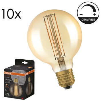 Lámparas Osram E27 5.8 Watt blanco cálido regulable 470 Lumen