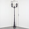 Lentua Candelabro, Iluminación de caminos Negro, 2 luces