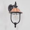 Gascon Aplique de exterior, Apliques Cobre, Negro, 1 luz