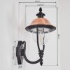 Gascon Aplique de exterior, Apliques Cobre, Negro, 1 luz