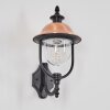 Gascon Aplique de exterior, Apliques Cobre, Negro, 1 luz