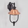 Gascon Aplique de exterior, Apliques Cobre, Negro, 1 luz