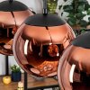 Gastor Lámparas suspendidas, Luminarias esféricas, Lámparas colgantes Color cobre, 3 luces