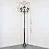 Naofe Candelabro, Iluminación de caminos Negro, Plata, 3 luces