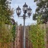 Naofe Candelabro, Iluminación de caminos Negro, Plata, 3 luces