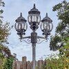 Naofe Candelabro, Iluminación de caminos Negro, Plata, 3 luces