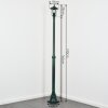 Loria Candelabro, Iluminación de caminos Verde, Negro, 1 luz