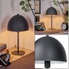 Lámpara Champiñón  Tati Lámpara de pie Madera oscura, Negro, 1 luz