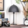 Lámpara Champiñón  Tati Lámpara de pie Madera oscura, Negro, 1 luz