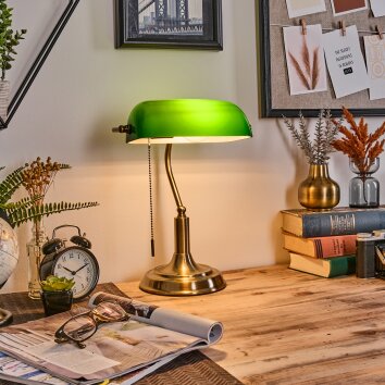 Havsta Lámparas de escritorio, Lámparas de mesa Latón antiguo, 1 luz