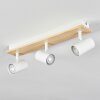 Gesteira Plafones, Spot techo Madera clara, Blanca, 3 luces