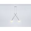 Lámparas Serien Lighting Pendelleuchte Lámparas colgantes Cromo, 2 luces