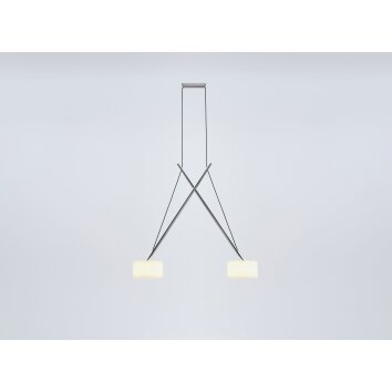 Lámparas Serien Lighting Pendelleuchte Lámparas colgantes Cromo, 2 luces