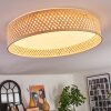 Barroco Plafones LED Crudo, 1 luz