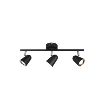 Proyector Reality TOULOUSE LED Negro, 3 luces