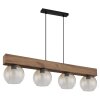 Lámparas Globo Lighting I Lámparas suspendidas Crudo, Negro, 4 luces