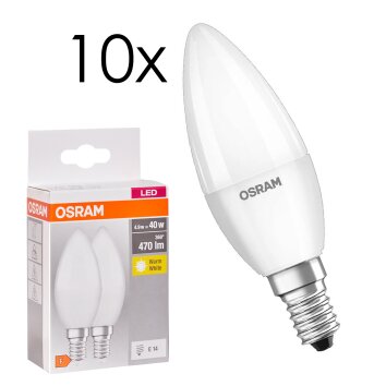 E14 LED 4.9 Watt blanco cálido 470 Lumen