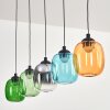 Lavel Lámparas suspendidas, Lámparas colgantes LED Azul, Verde, Transparente, Naranja, Ahumado, 1 luz