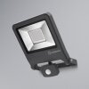 LEDVANCE POLYBAR Aplique para exterior Gris, 1 luz, Sensor de movimiento